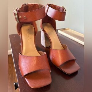 Madden Girl Wooden Chunk Heels